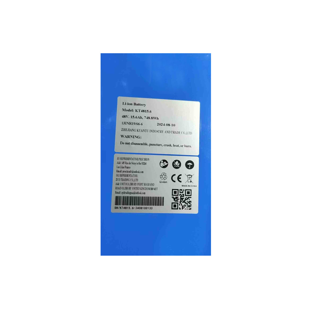 Escooter Battery